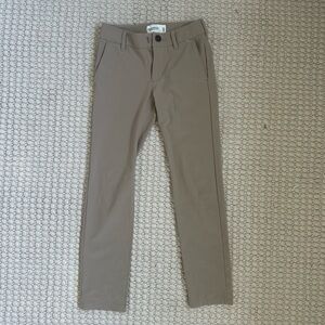A&F kids performance chinos boys 7/8 long